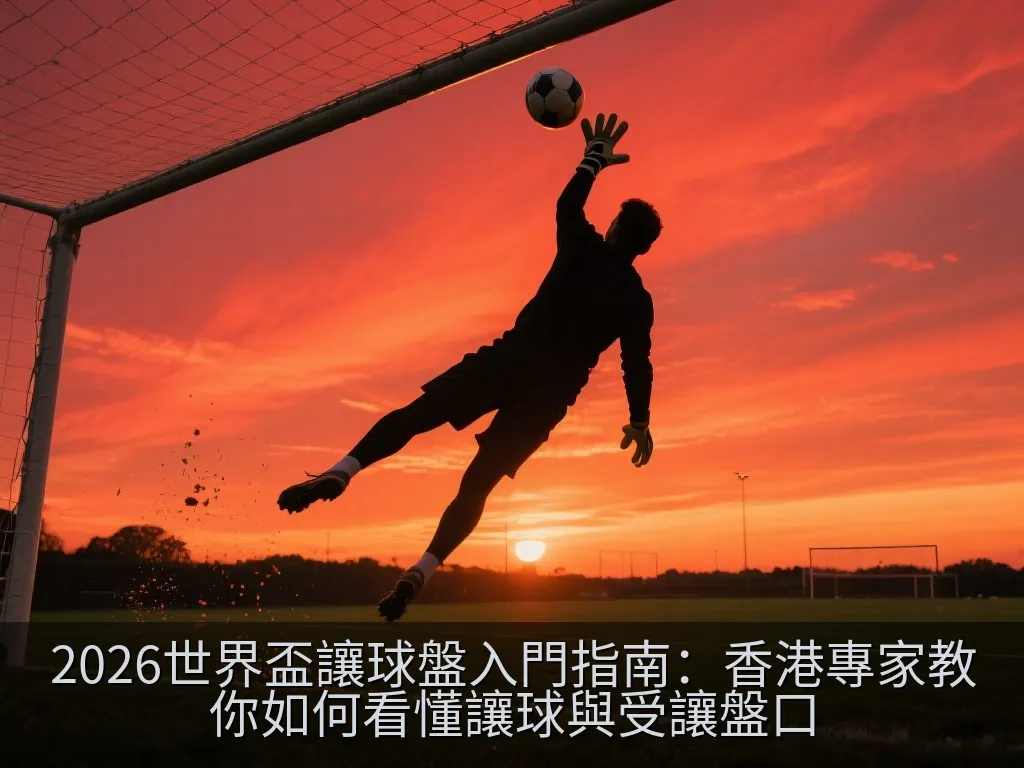 2026世界盃讓球盤入門指南：香港專家教你如何看懂讓球與受讓盤口